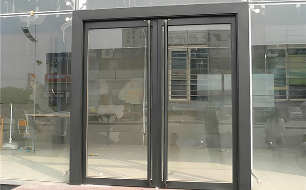 延长玻璃地弹门