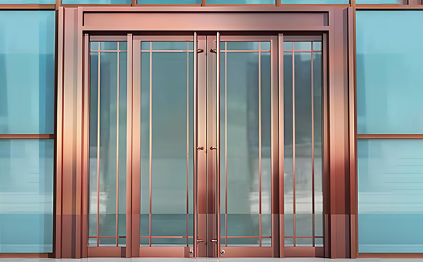 延长玻璃地弹门