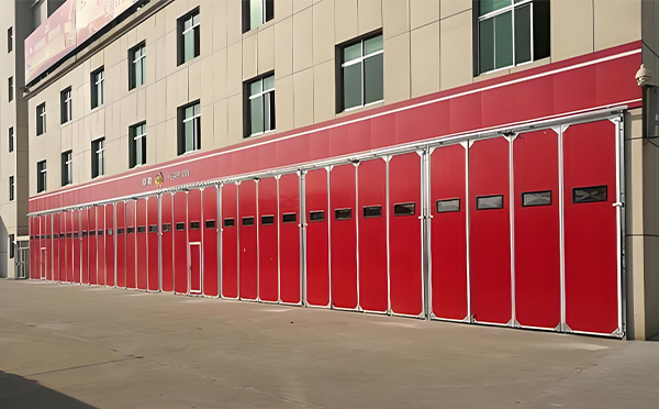 延长工业推拉门厂家提醒大家今日有雨记得外出带伞