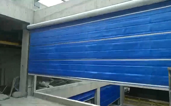 大型物流园区完成延长防火门整体安装工程