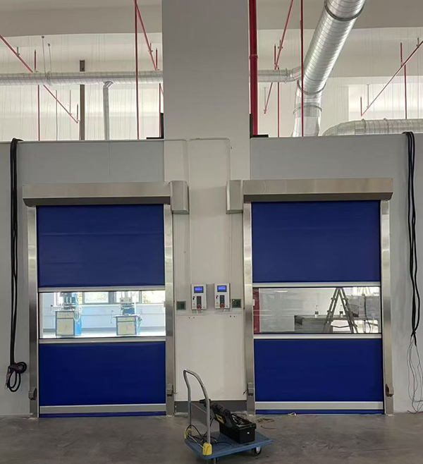 延长快速延长卷帘门助力食品加工车间环境升级